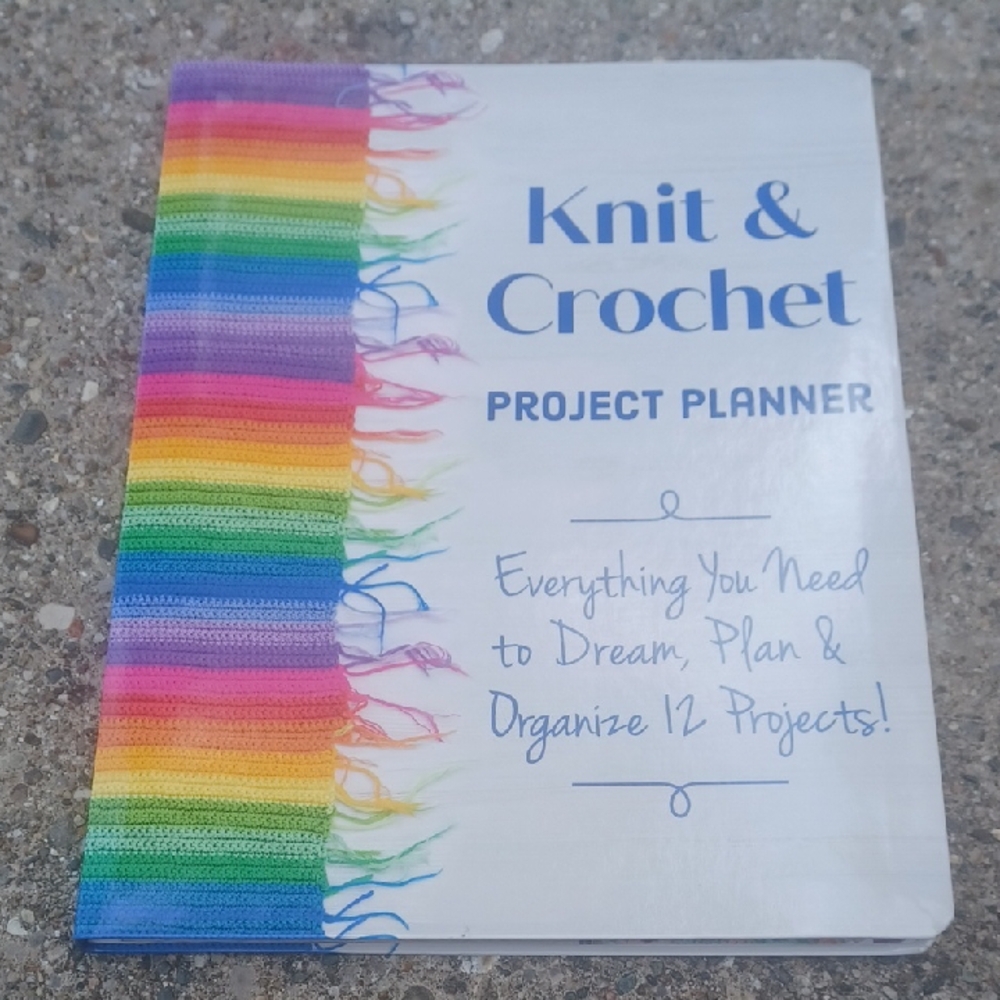 Rainbow Knit & Crochet Project Planner